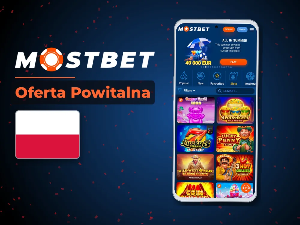 Mostbet - Oferta Powitalna