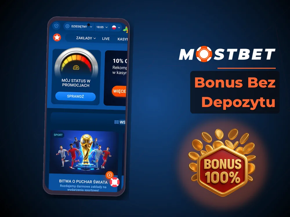 Mostbet - Bonus Bez Depozytu