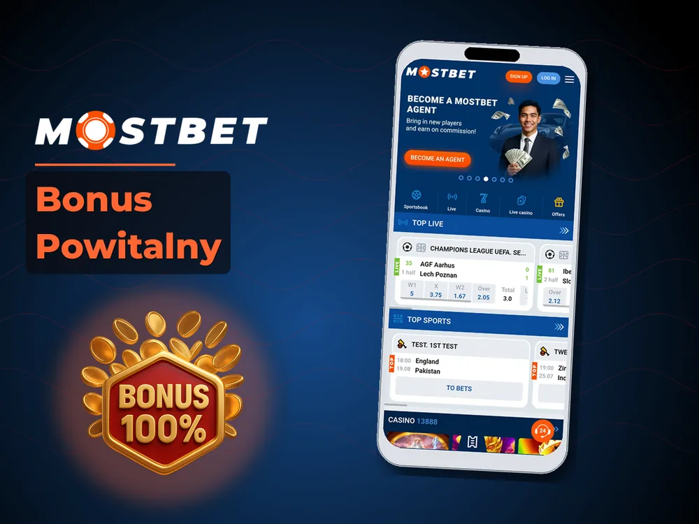 Mostbet - Bonus Powitalny
