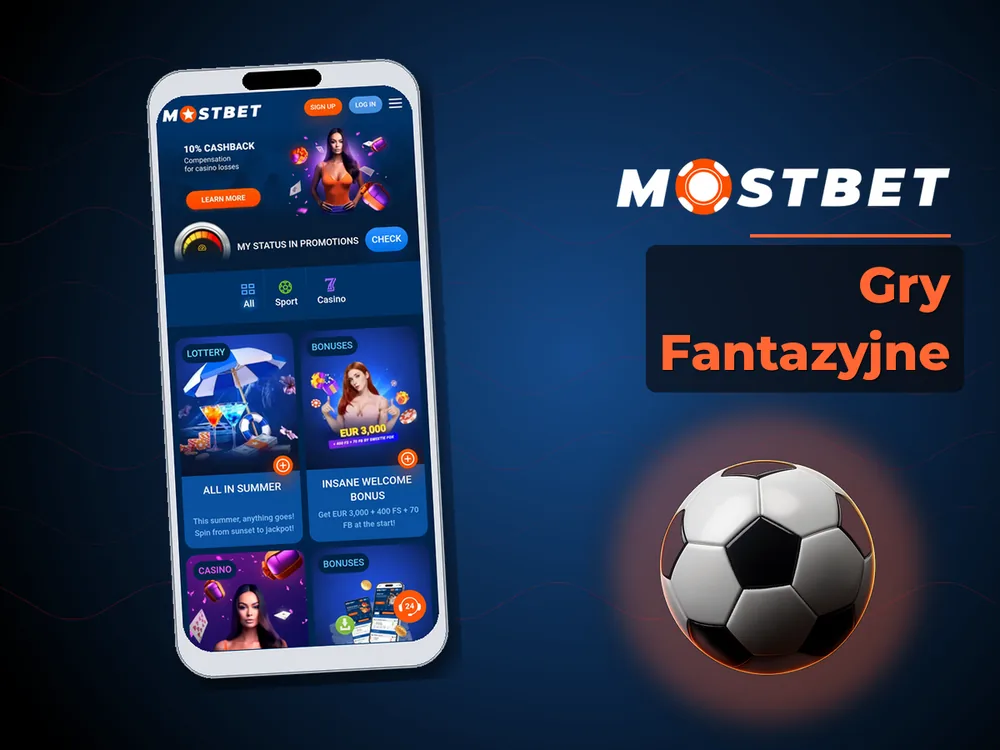 Mostbet - Gry Fantazyjne