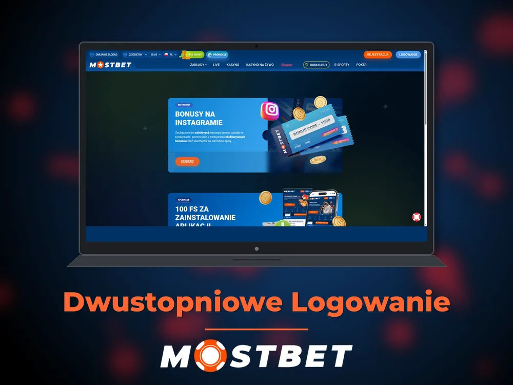 Mostbet - Dwustopniowe Logowanie