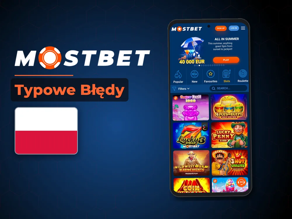 Mostbet - Typowe Błędy