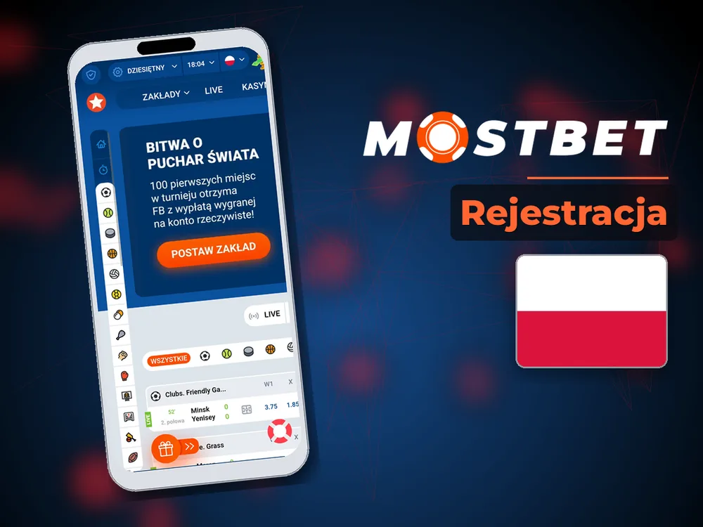 Mostbet - Rejestracja