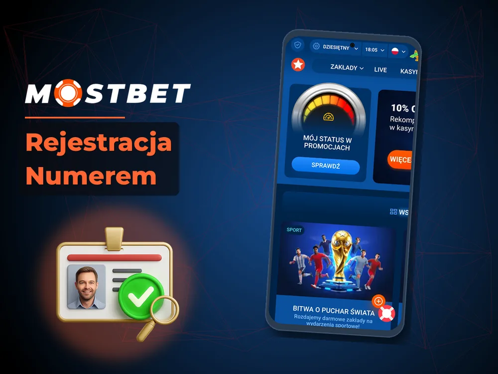 Mostbet - Rejestracja Numerem