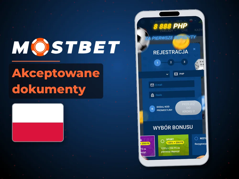 Mostbet - Akceptowane dokumenty