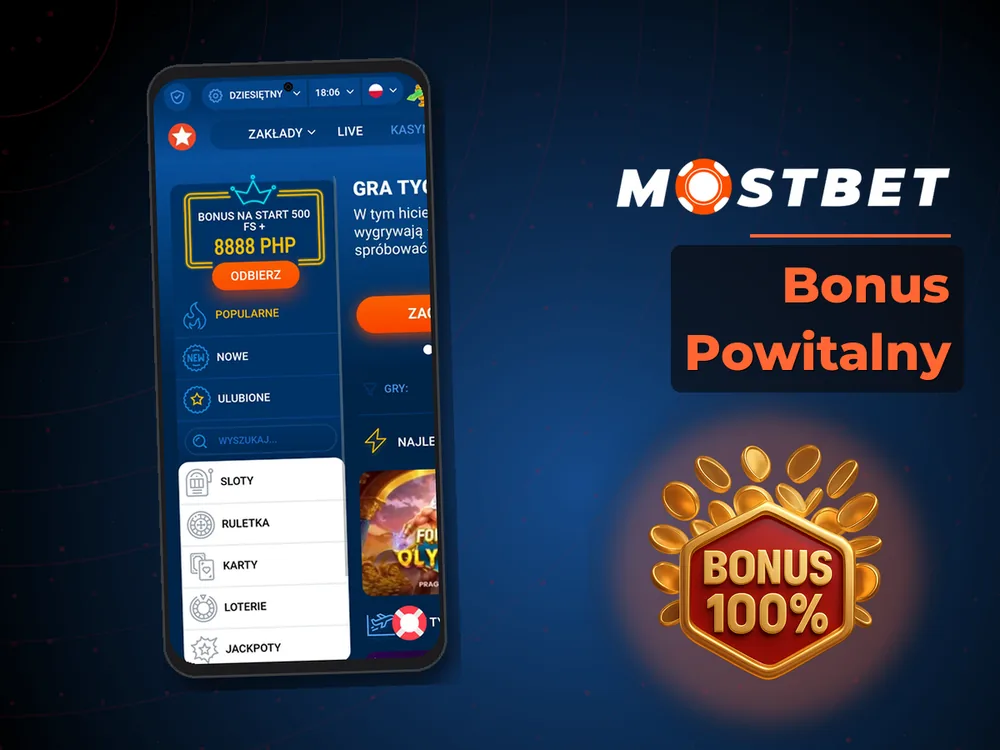 Mostbet - Bonus Powitalny